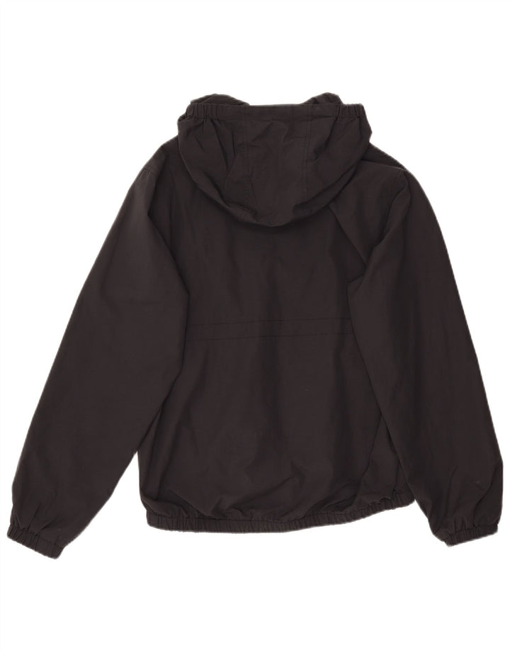 Jaqueta bomber com capuz para meninos LYLE & SCOTT 14-15 anos algodão preto