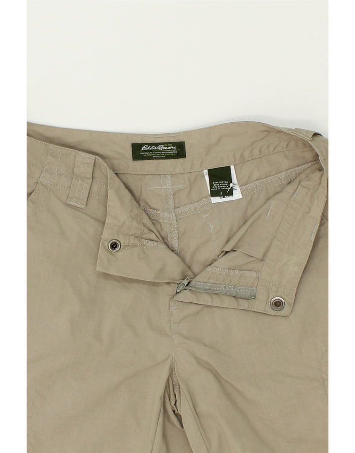 EDDIE BAUER Womens Cargo Shorts US 2 XS W26 Beige Cotton Vintage Eddie Bauer and Second-Hand Eddie Bauer from Messina Hembry 