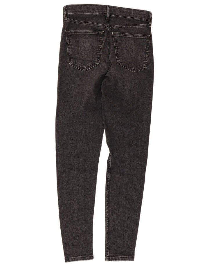Topshop feminino Jamie Skinny Jeans W28 L27 cinza poliéster