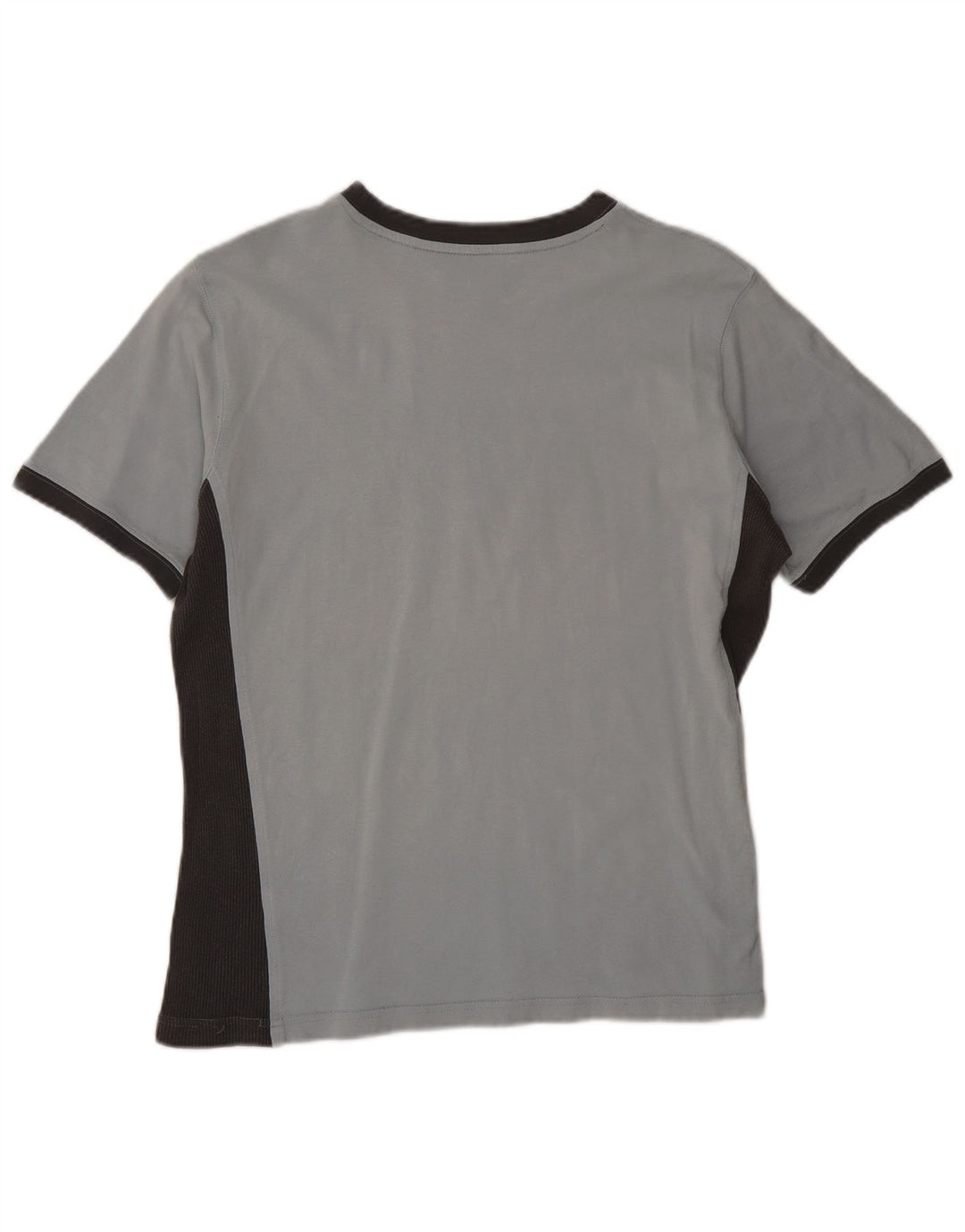 Puma Camiseta feminina gráfica Top UK 14 Medium Blue Colourblock