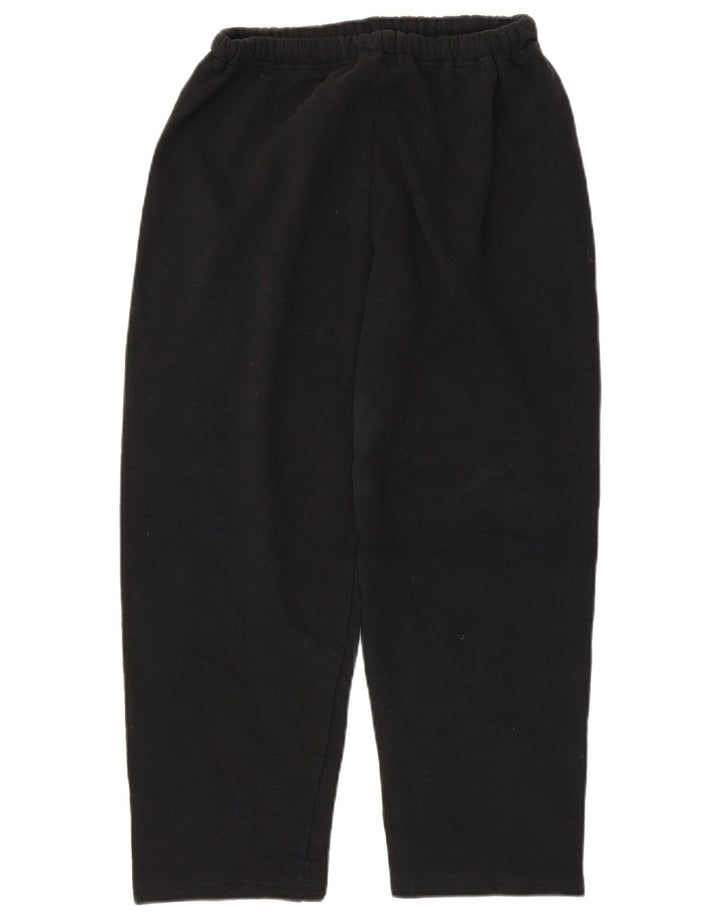 Calça de treino masculina RUSSELL ATLÉTICA de algodão preto médio