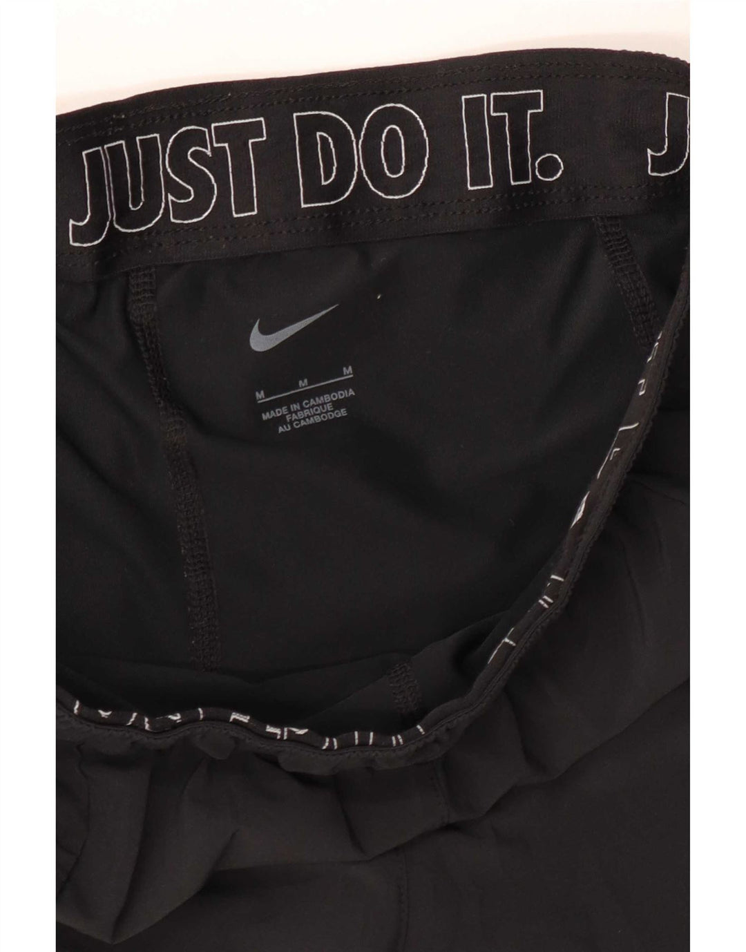 Shorts esportivos femininos Nike UK 12 médio preto