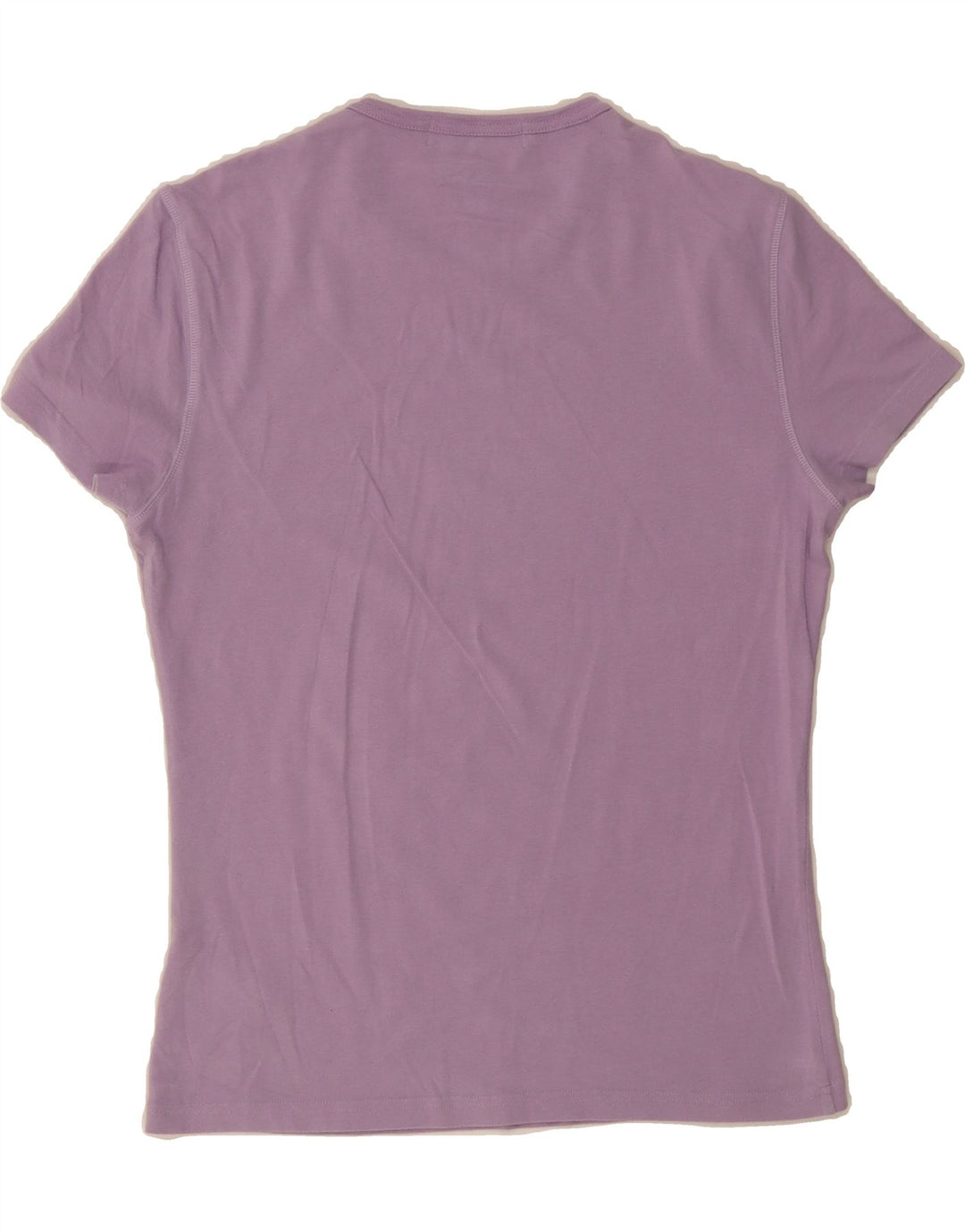 ICEBERG Womens T-Shirt Top UK 16 Large Purple Cotton Vintage Iceberg and Second-Hand Iceberg from Messina Hembry 