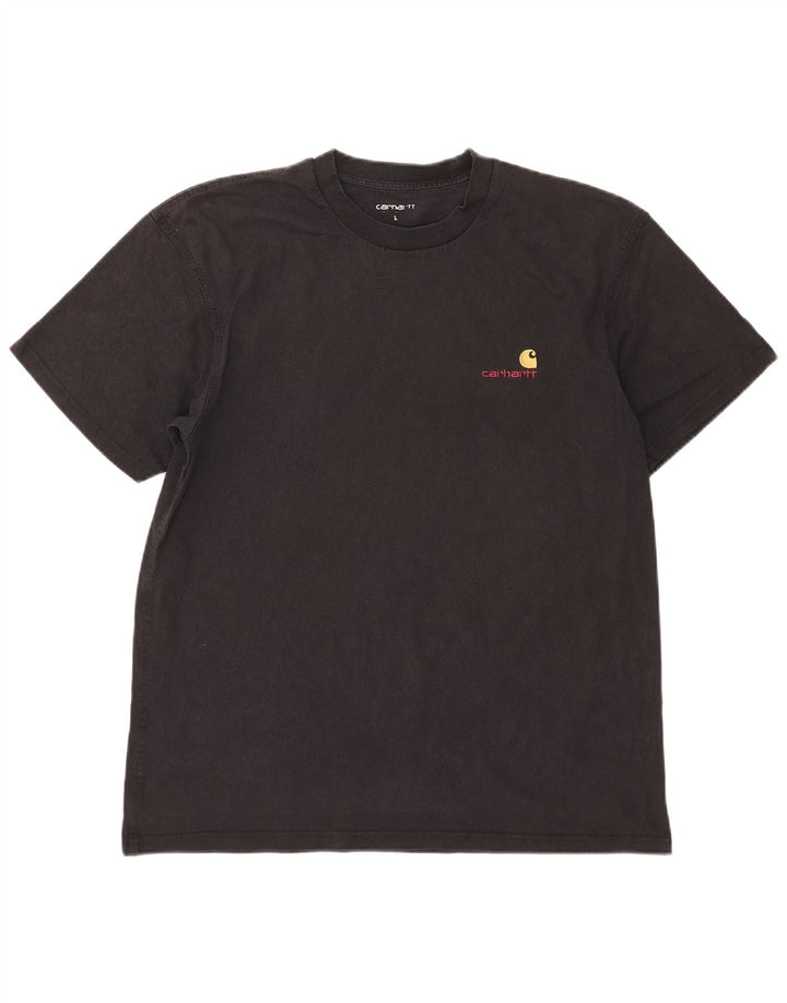Camiseta masculina Carhartt grande preta