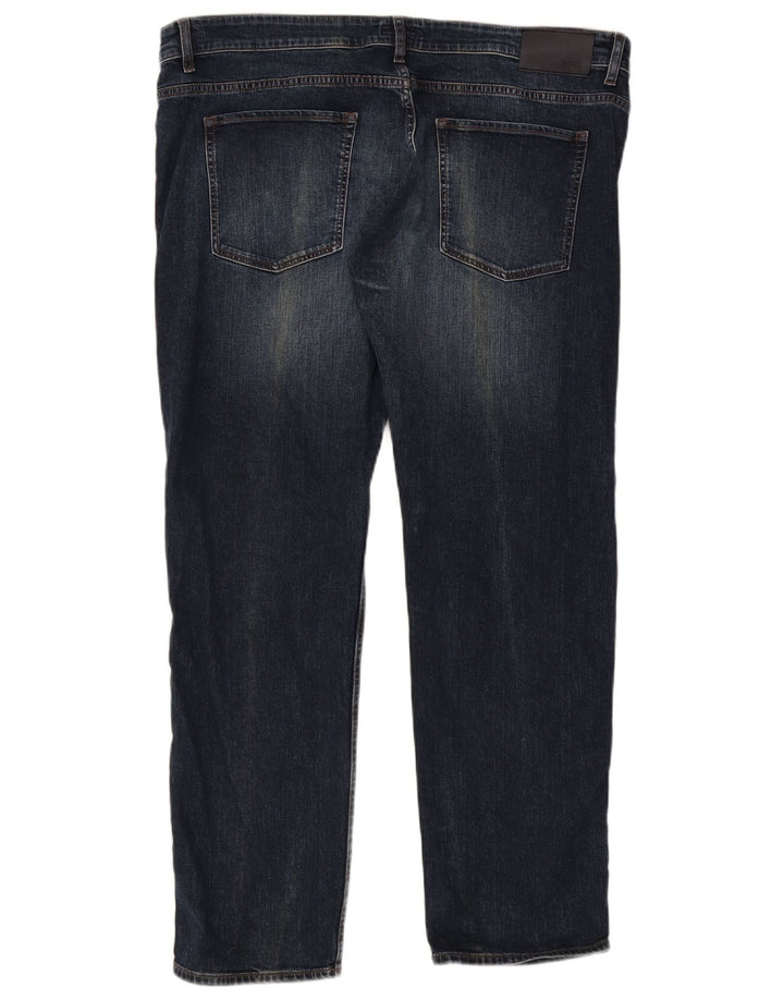 HUGO BOSS Jeans retos femininos W40 L32 algodão azul