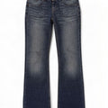Lee Womens Leola Bootcut Jeans W27 L35 Azul Algodão