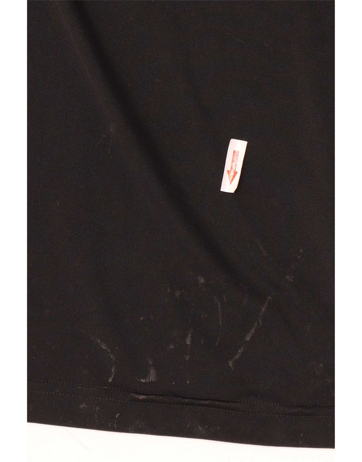 Camiseta Adidas Masculina Climalite Graphic Top Médio Preto
