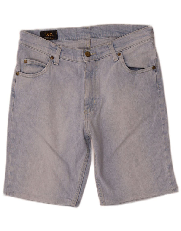 Shorts jeans masculino Lee W33 grande algodão azul