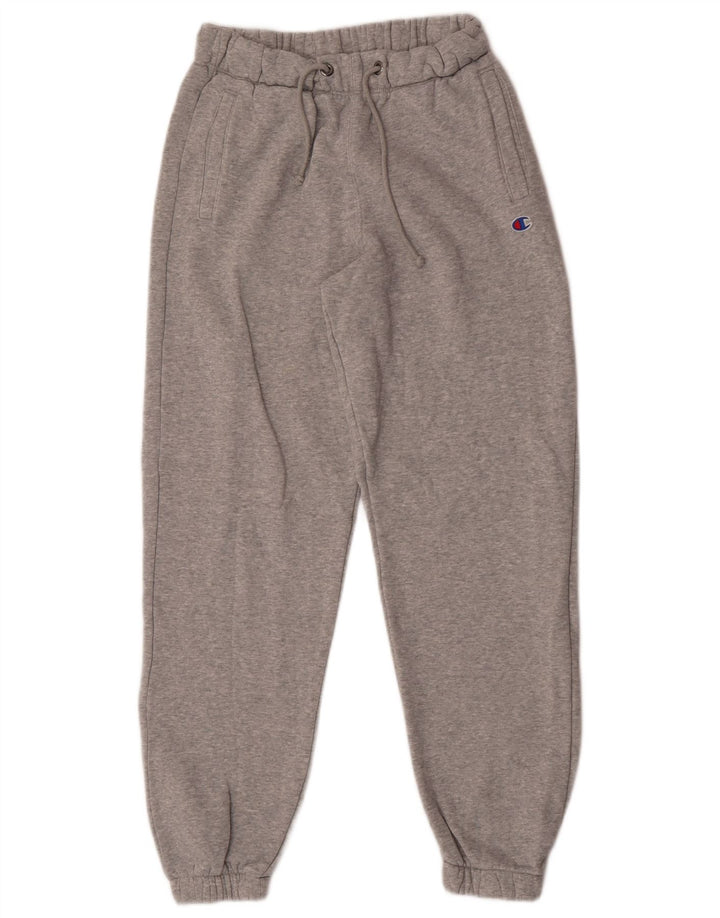 Calça de treino masculina Champion Joggers pequeno algodão cinza