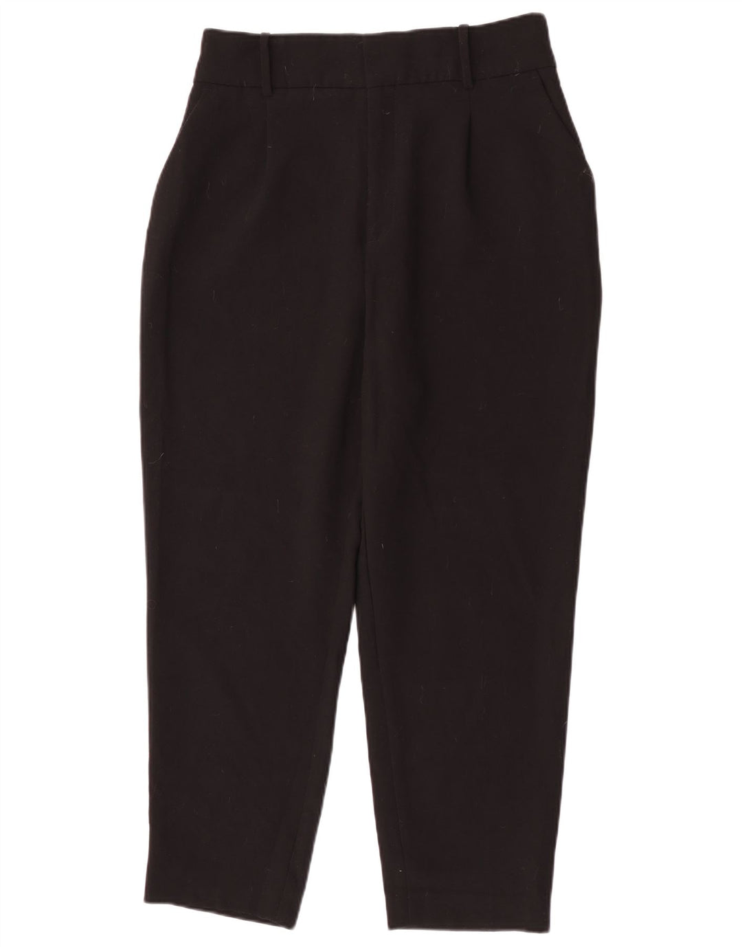 Calça Chino Cônica Feminina Zara Grande W30 L26 Poliéster Preto
