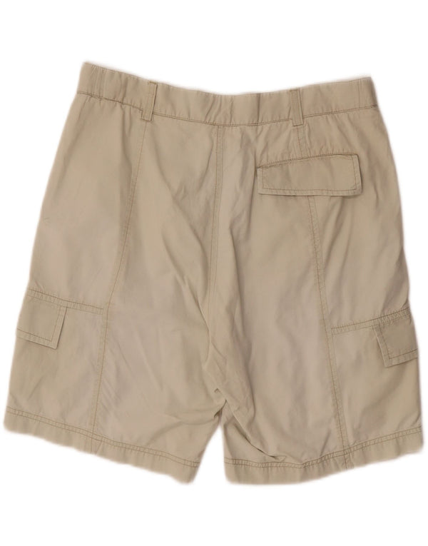 Shorts cargo masculino CHAMPION médio W32 algodão bege