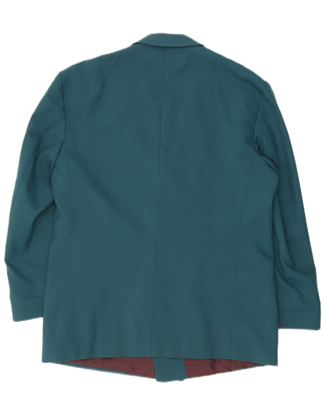 Jaqueta blazer masculina VIP com peito duplo IT 52 XL lã verde