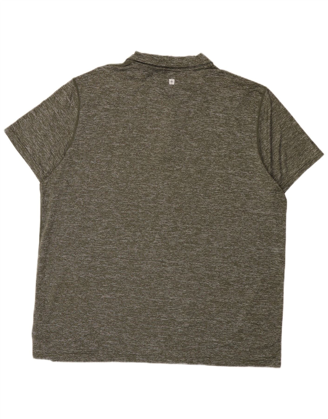 Camisa polo masculina Mountain Warehouse 2XL poliamida manchada cáqui