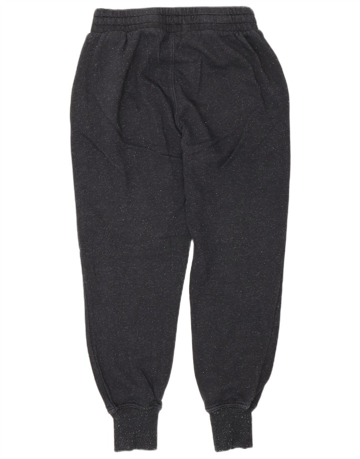 Calça de treino masculina UNDER ARMOUR, pequena, preta, manchada de algodão