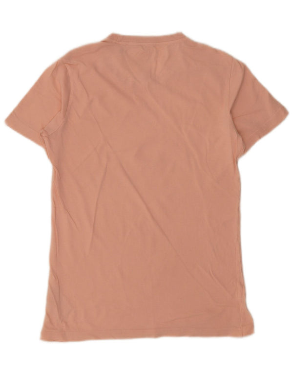 Camiseta Adidas Feminina Graphic Top UK 10 Pequeno Algodão Rosa