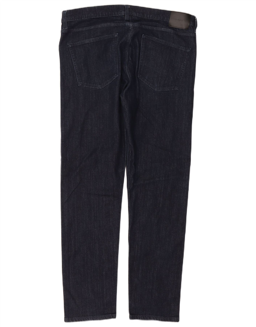 Gant Mens Slim Jeans W36 L32 Azul Marinho Algodão