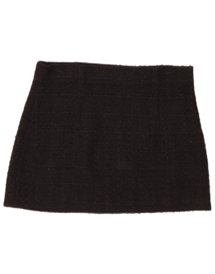 Mini saia feminina Zara grande W30 preta