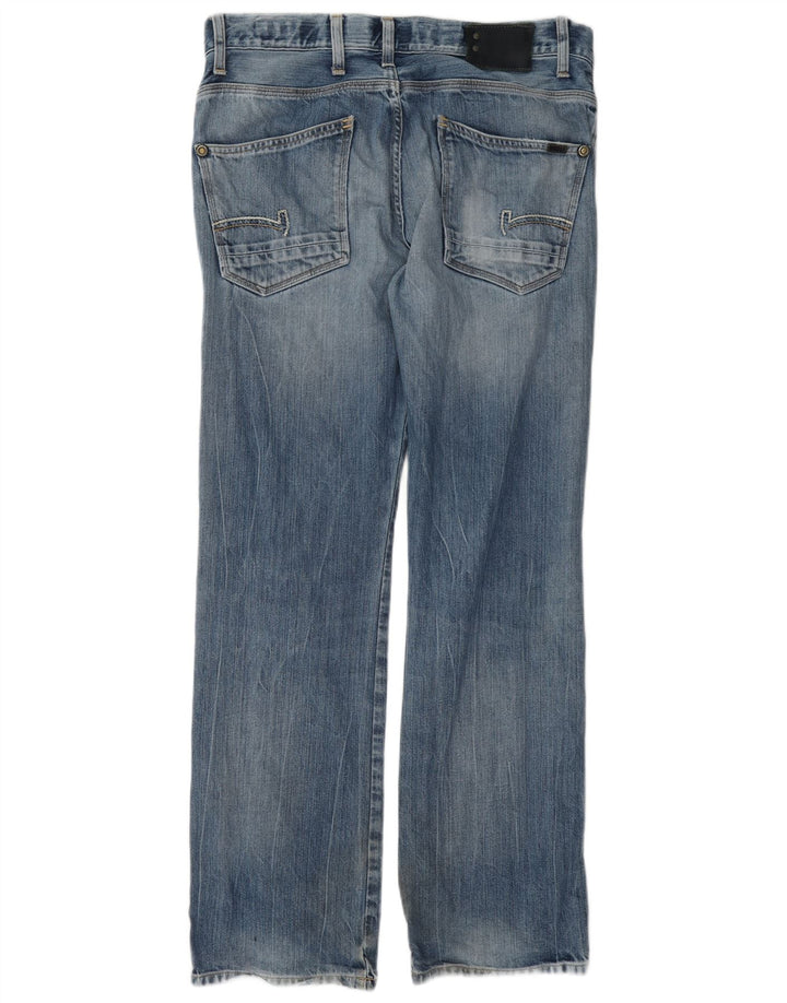 Jeans retos masculinos G-Star W33 L32 algodão azul