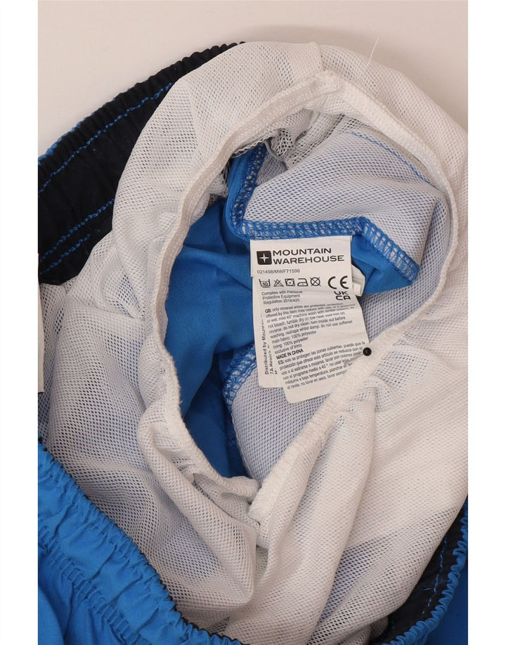 Shorts de natação masculino Mountain Warehouse XS azul poliéster