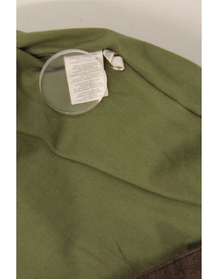 Jaqueta de couro masculina básica IT 52 XL couro marrom