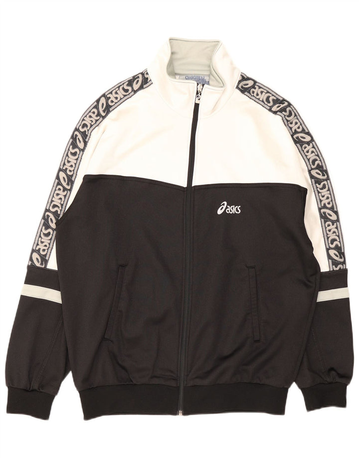 Jaqueta Asics Masculina Graphic Tracksuit IT 54 XL Preto Colorblock