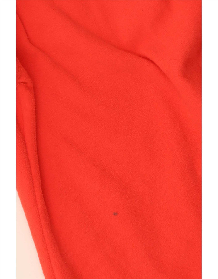 Suéter de lã feminino Mountain Warehouse com zíper e pescoço UK 14 poliéster vermelho médio