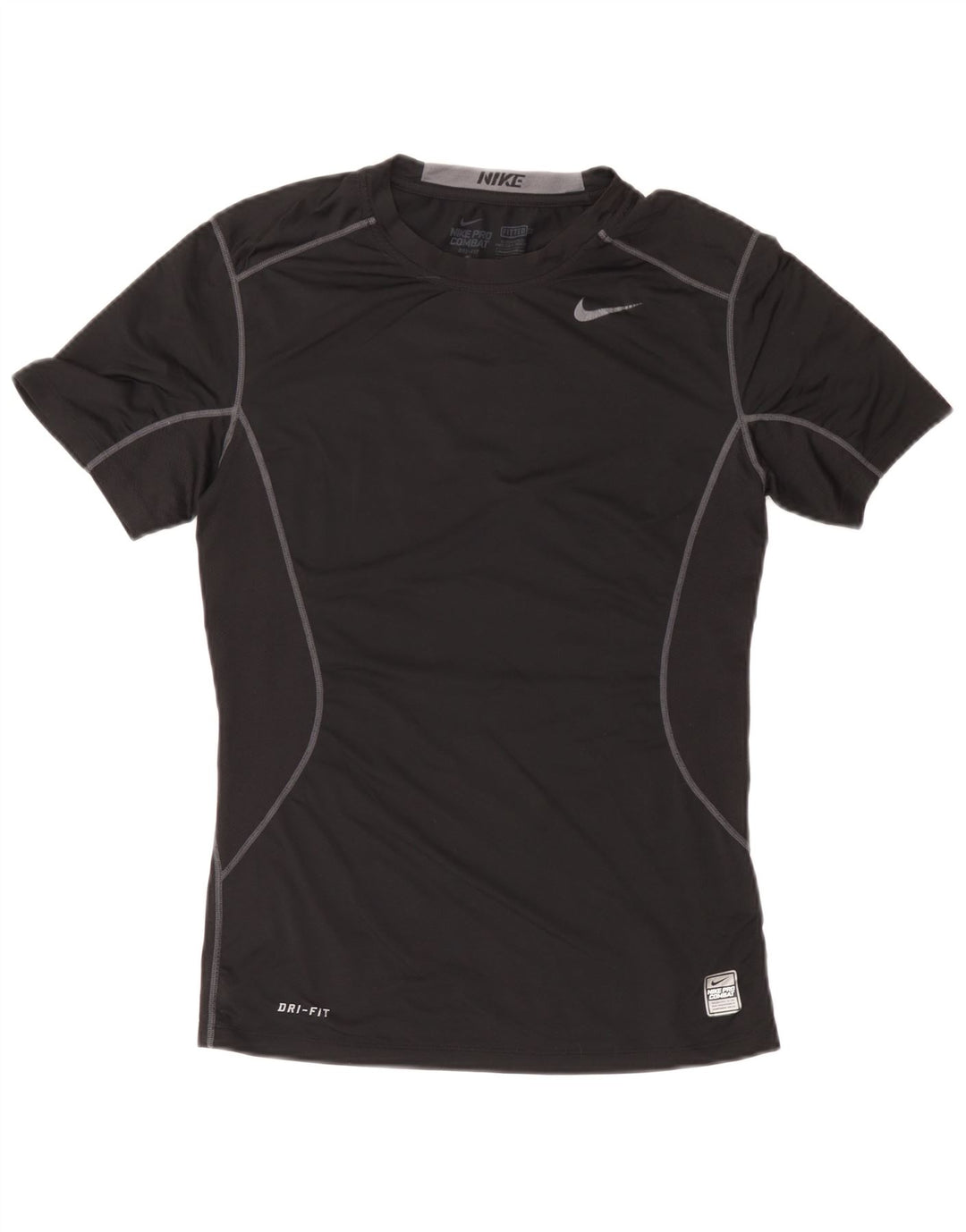 Camiseta Nike Masculina Pro Combat Top Pequena Preta