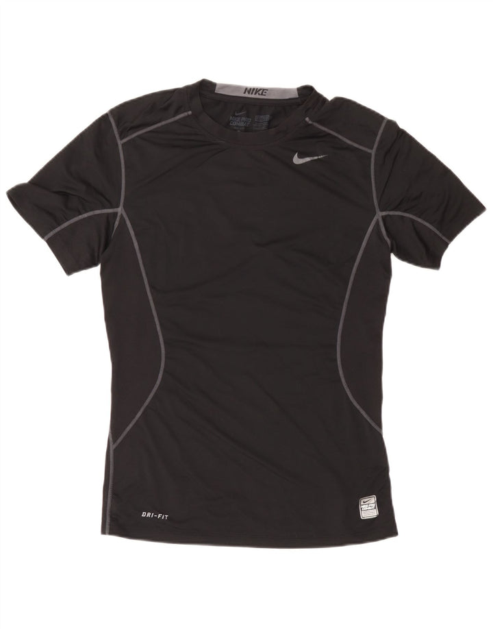 Camiseta Nike Masculina Pro Combat Top Pequena Preta