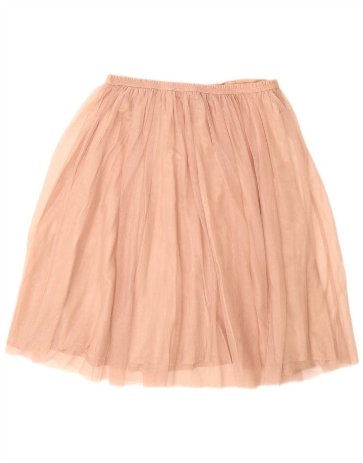 Saia tutu feminina de cintura alta ZARA grande W30 rosa