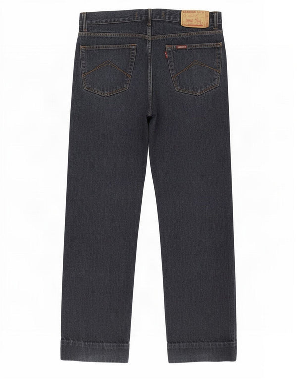 Carrera Mens Straight Jeans IT 52 XL W36 L30 Azul Algodão