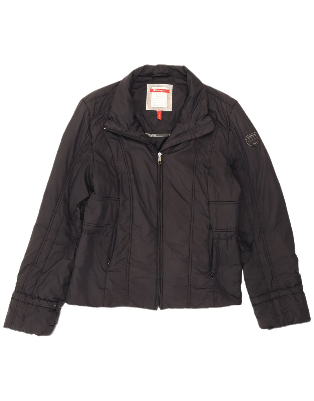 Jaqueta acolchoada feminina Champion UK 18 XL poliéster preto