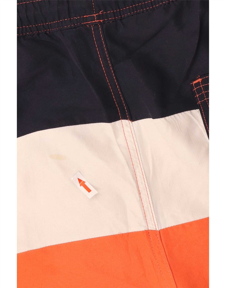 Shorts de natação masculino Jack & Jones 2XL poliéster listrado multicolorido