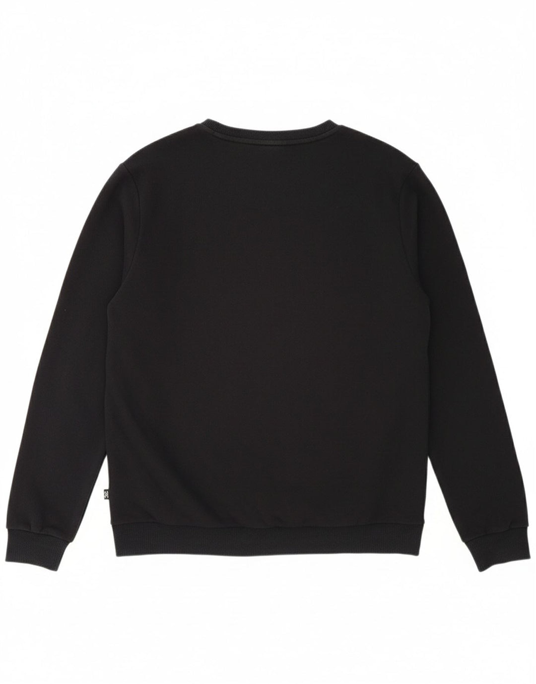 PUMA moletom gráfico masculino jumper grande algodão preto