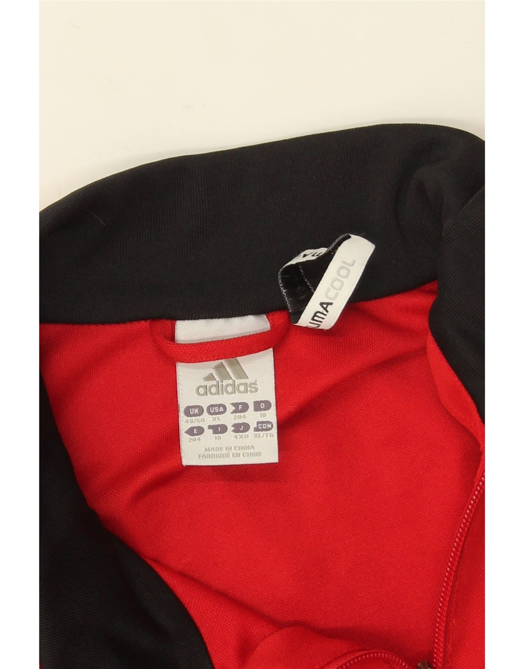 Adidas Mens Climacool Graphic Pullover Treino Top Reino Unido 48/50 XL Vermelho