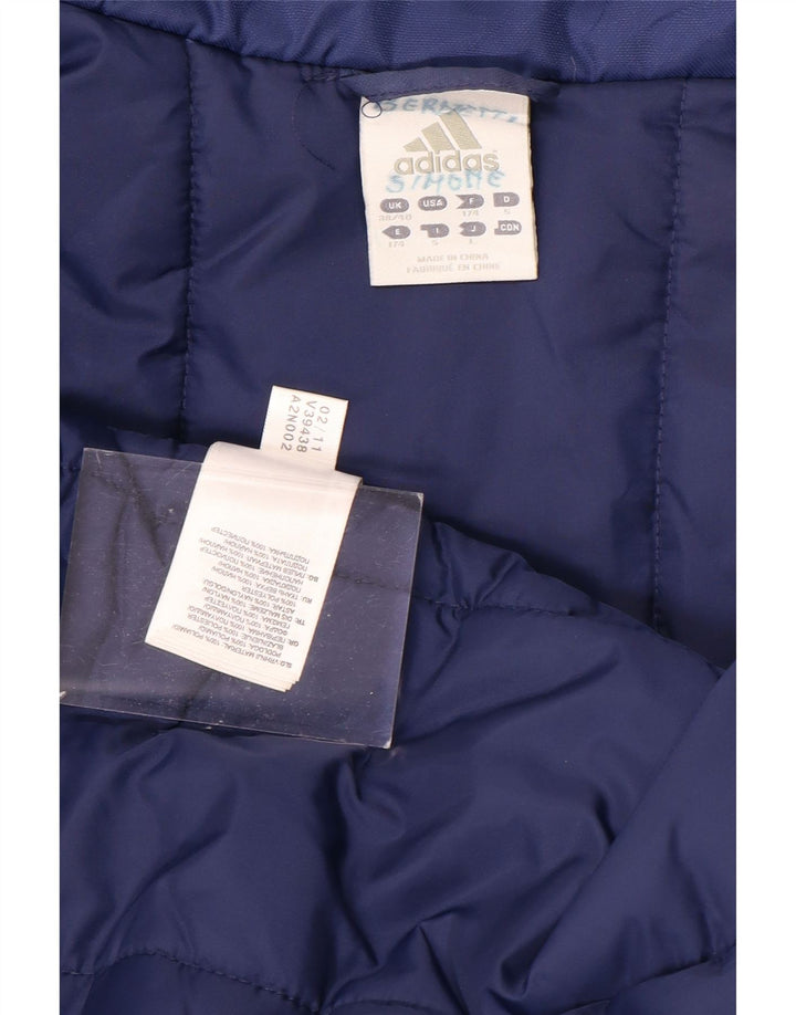 Casaco Acolchoado Gráfico Masculino ADIDAS UK 38/40 Médio Azul Poliamida