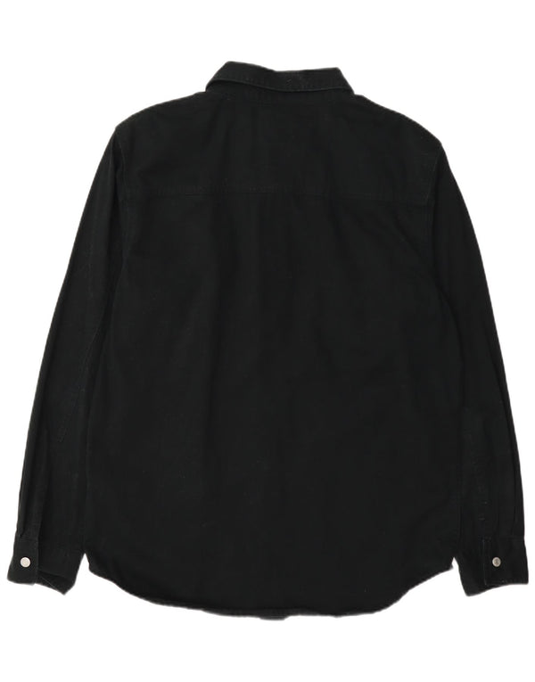 Camisa masculina Levi's média preta algodão