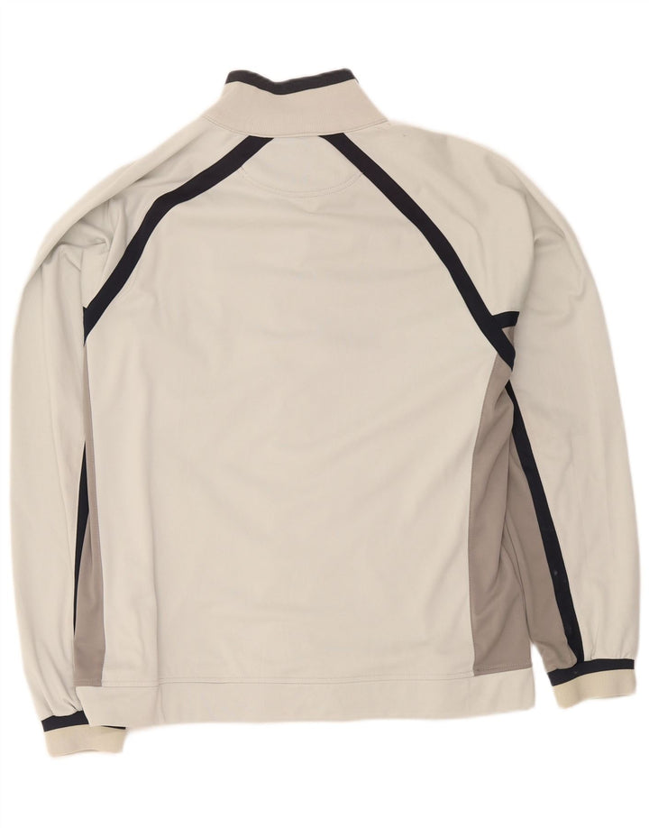 Champion Mens Treino Top Jacket XL Branco Colourblock Poliéster