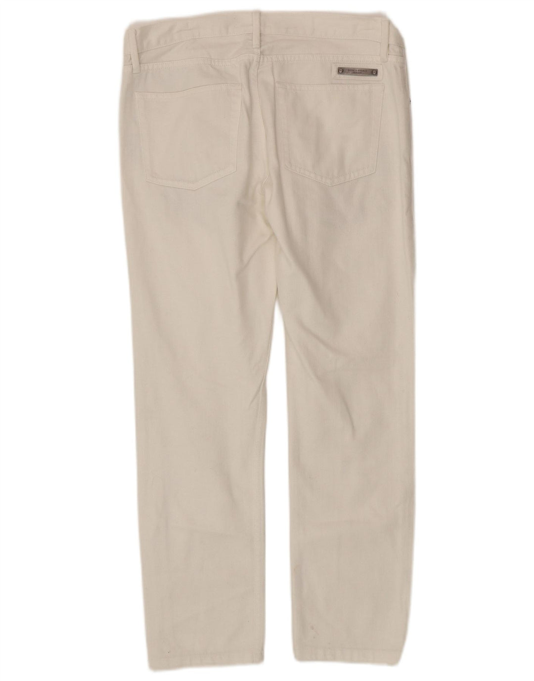 Burberry Mens Jeans Slim W31 L28 Algodão Branco