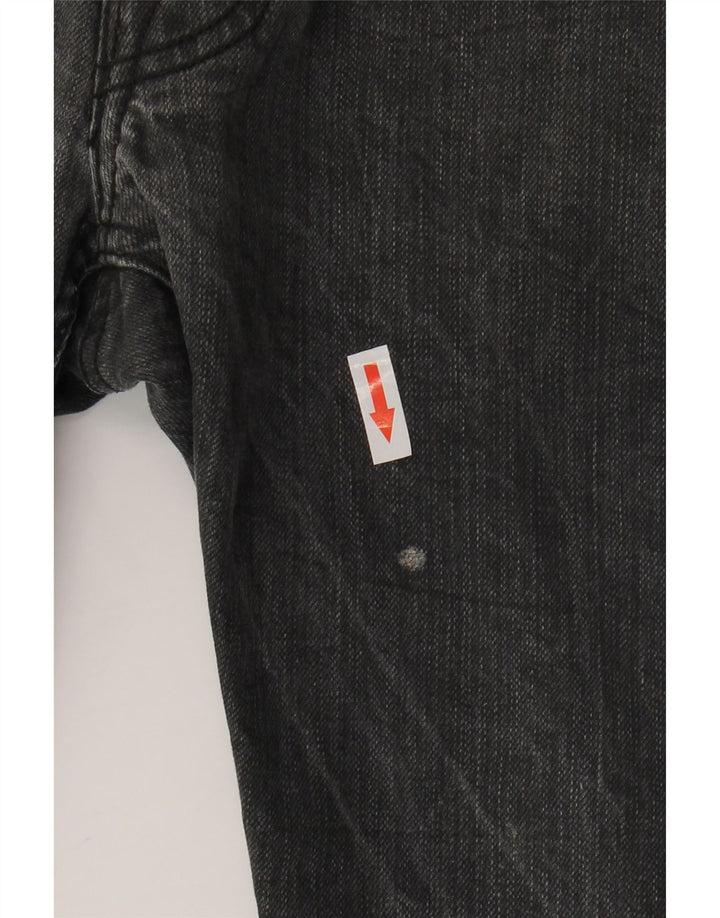 LEE Masculino Daren Straight Jeans W34 L32 Cinza Algodão