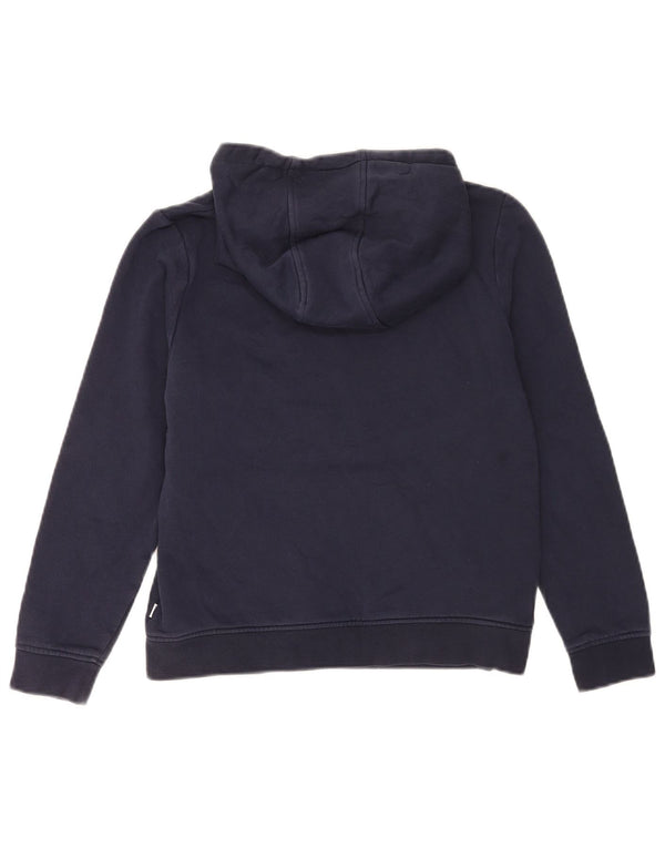 Hugo Boss Boys Graphic Hoodie Jumper 8-9 Anos Azul Marinho Algodão