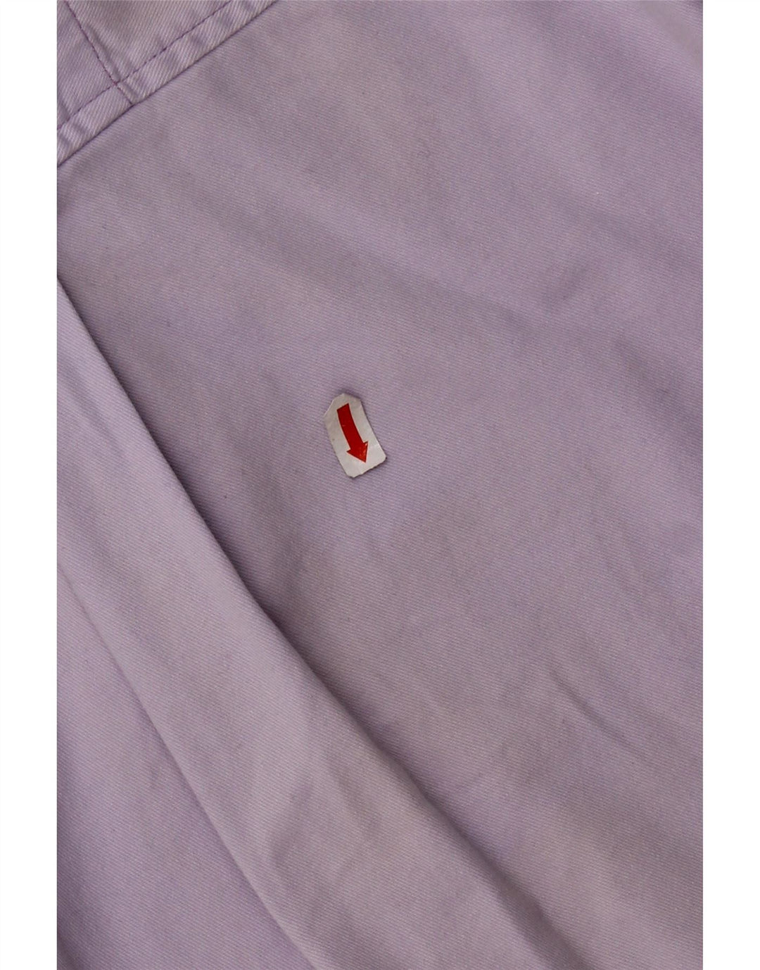 CREW CLOTHING Camisa pulôver masculina pequena de algodão roxo