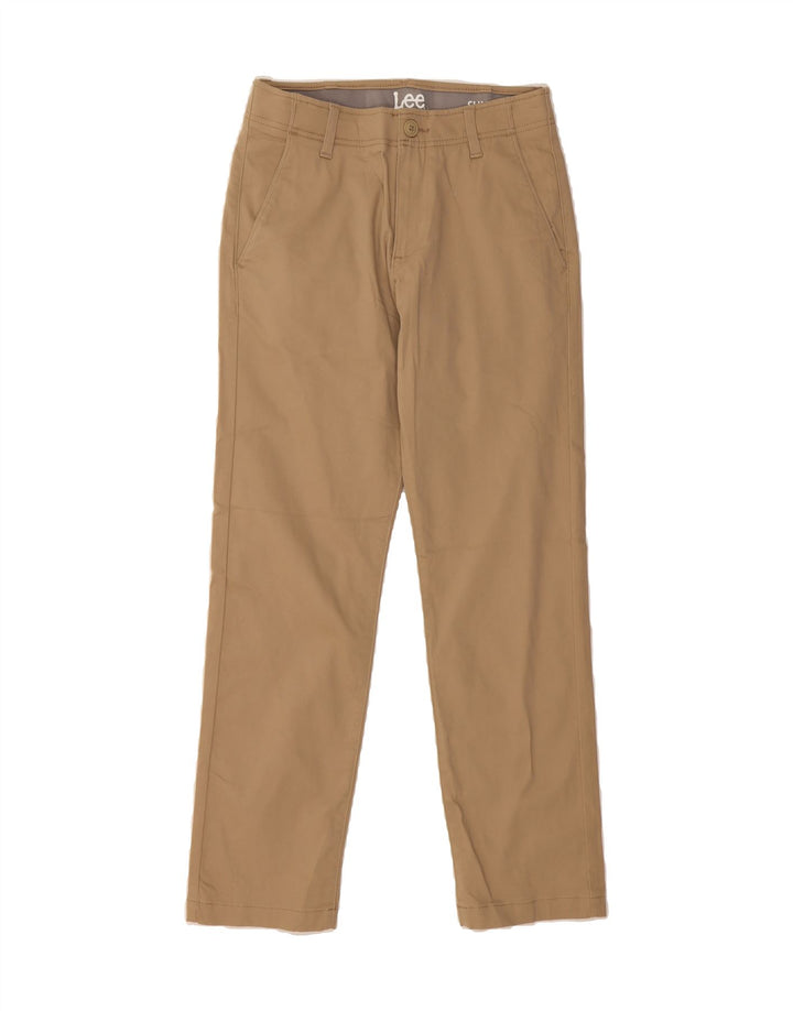 LEE Mens Slim Fit Chino Trousers W29 L30 Beige Cotton Vintage Lee and Second-Hand Lee from Messina Hembry 