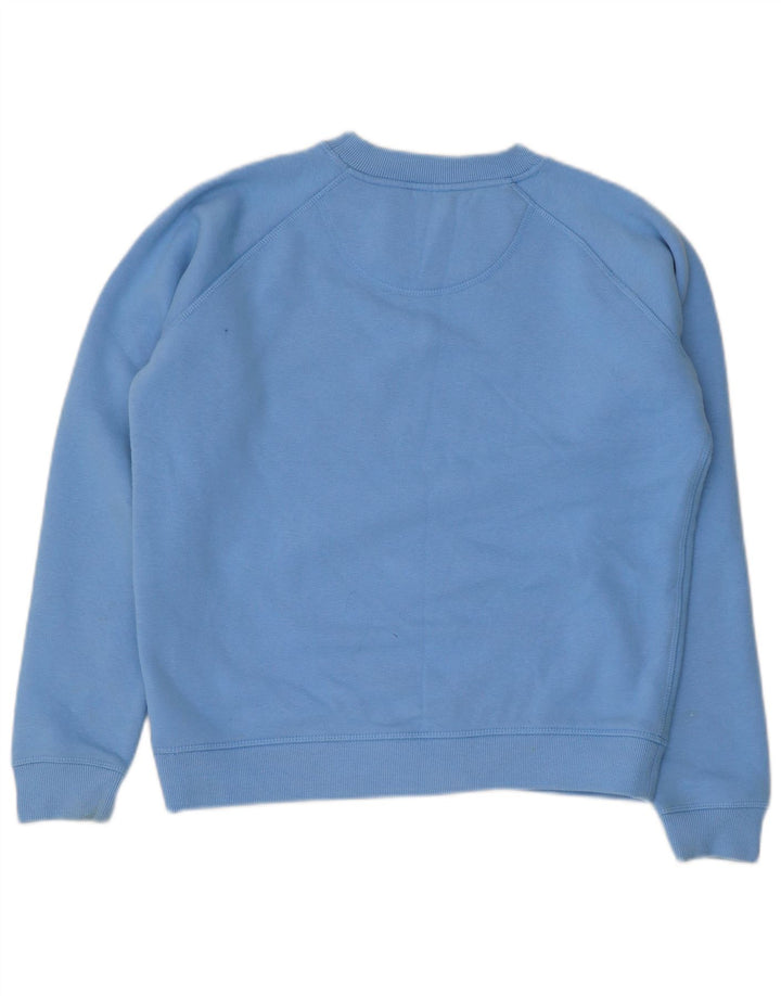 Jack Wills moletom feminino oversized jumper Reino Unido 8 algodão azul pequeno