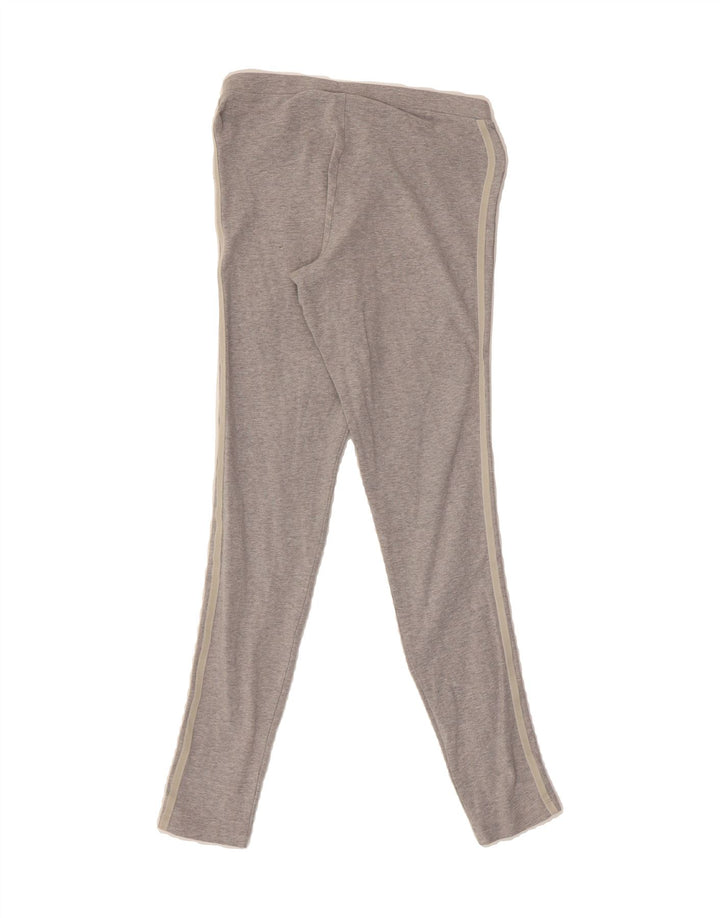 ADIDAS Womens Leggings UK 10 Small Grey Cotton Vintage Adidas and Second-Hand Adidas from Messina Hembry 