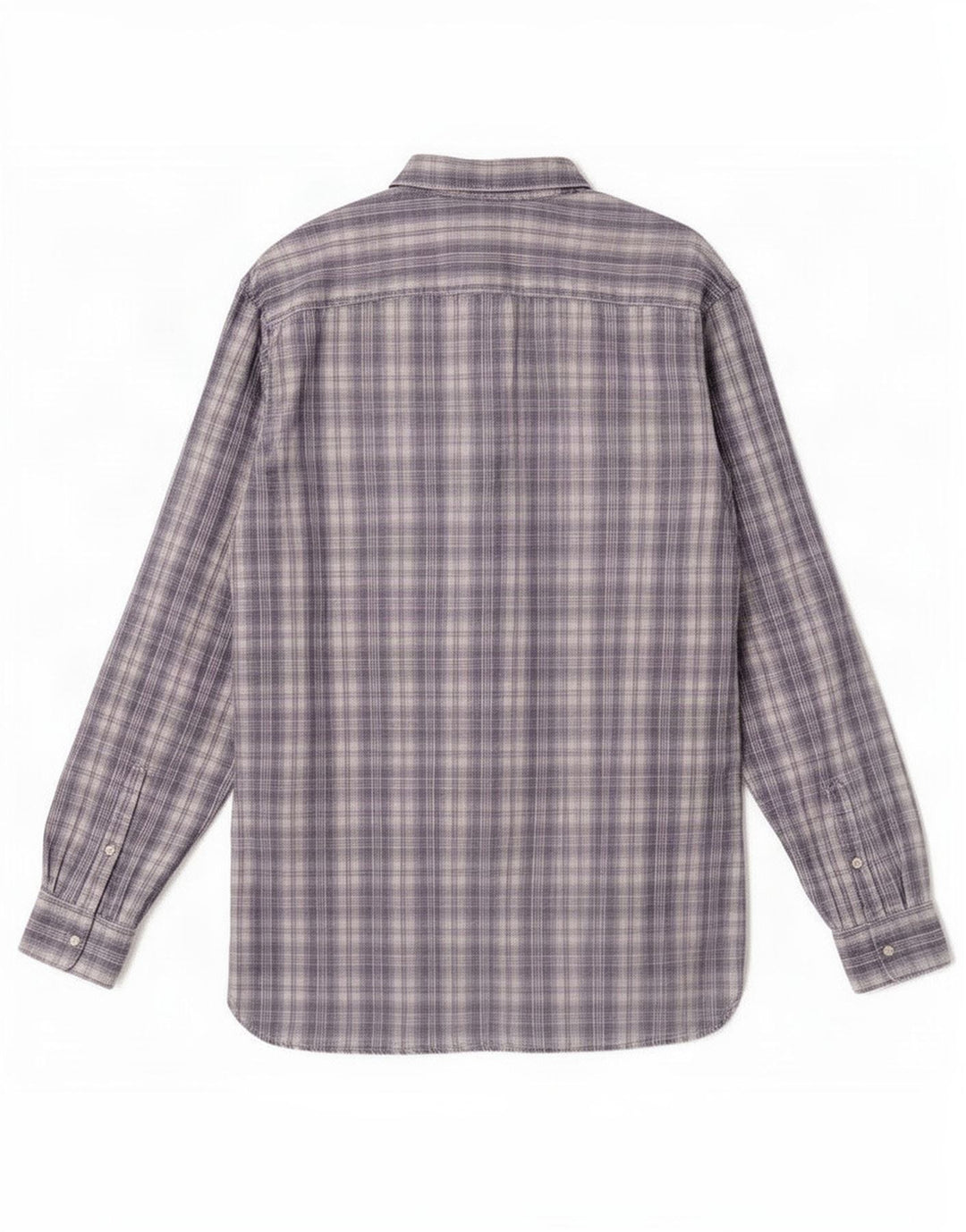 Camisa masculina Regular Fit Timberland 2XL algodão xadrez cinza