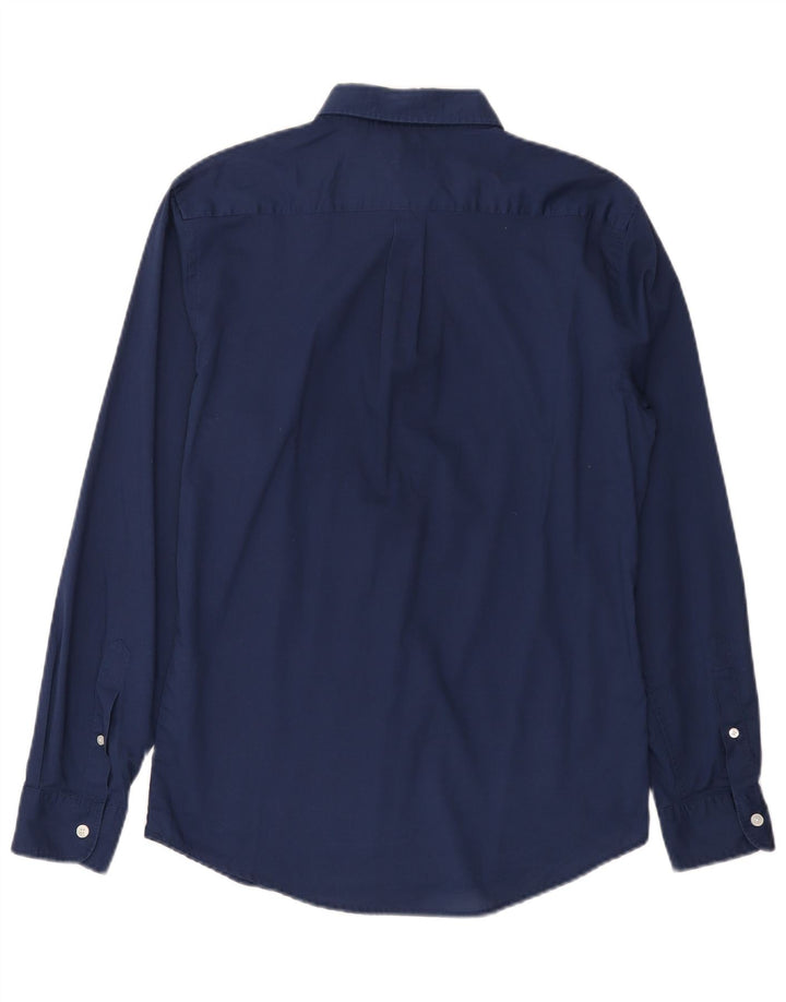 Camisa masculina Dockers médio azul marinho algodão