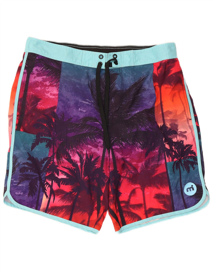 Shorts de natação masculino Mistral 2XL poliéster floral multicolorido havaiano