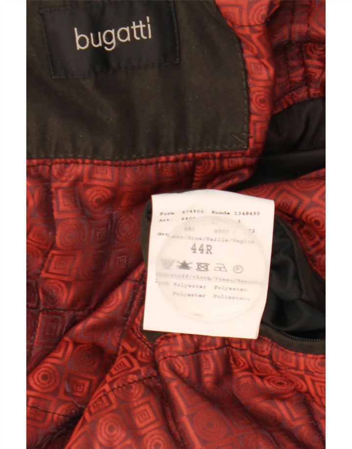 Casaco corta-vento masculino Bugatti UK 44 2XL poliéster cáqui