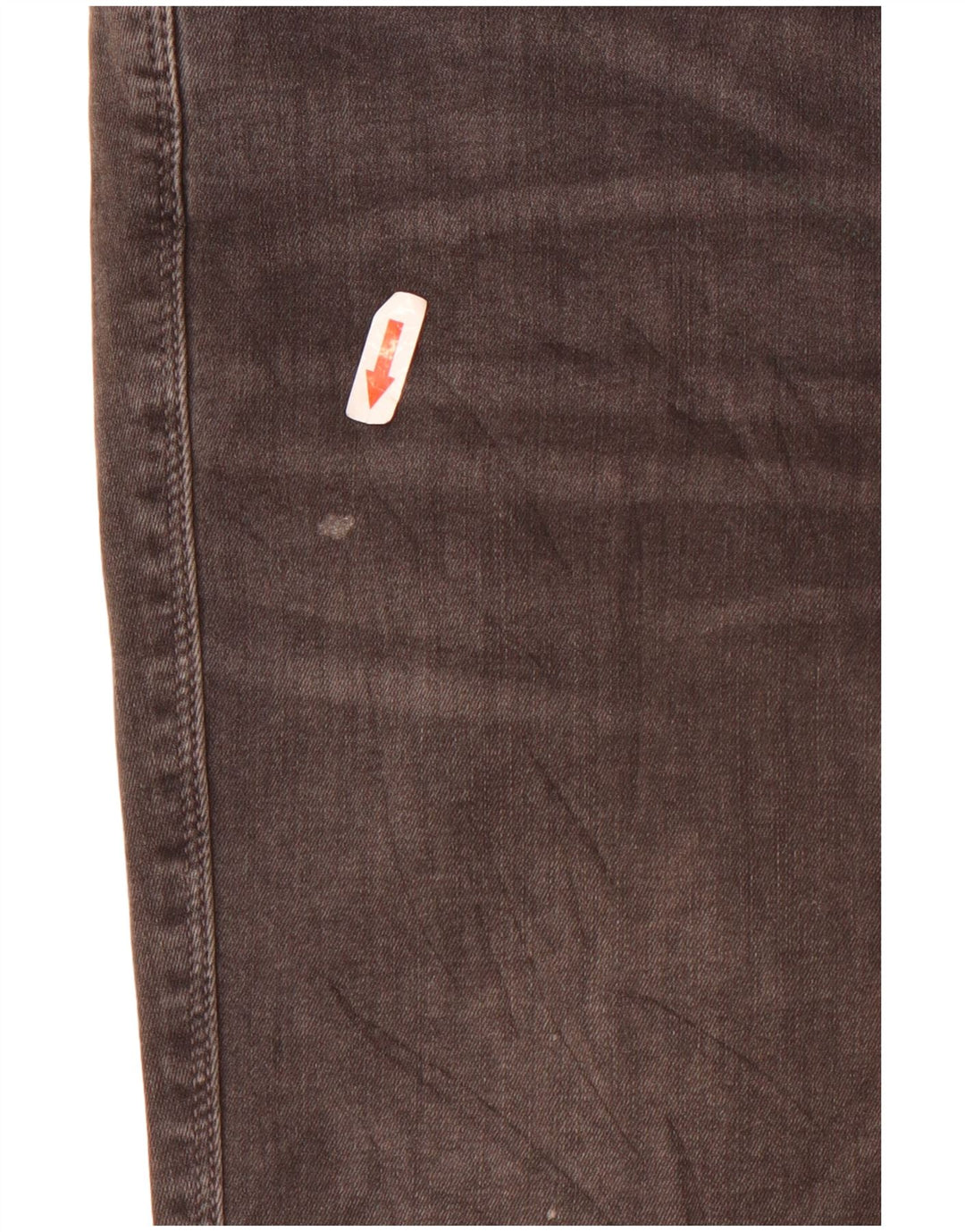 Jeans skinny de cintura média Massimo Dutti feminino EU 40 médio W30 L30 cinza