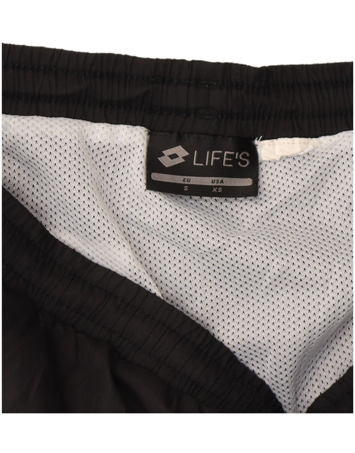 Shorts de natação masculino gráfico LOTTO XS preto